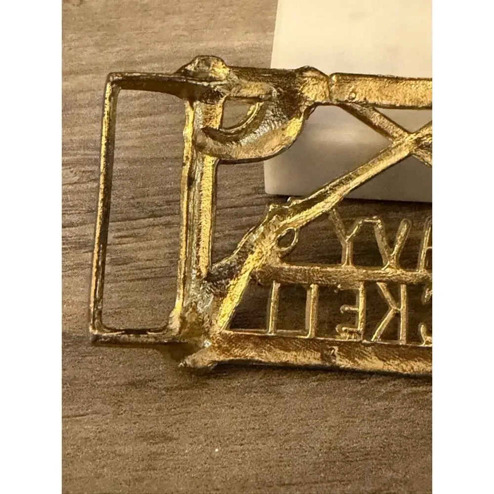 Vintage Davey Crockett Belt Buckle #462  Cool!